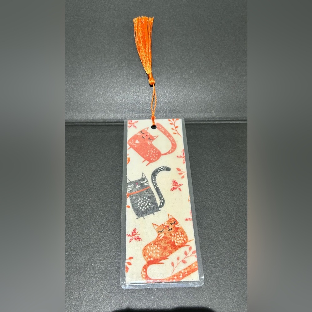 Handmade- Cute Cat Bookmark